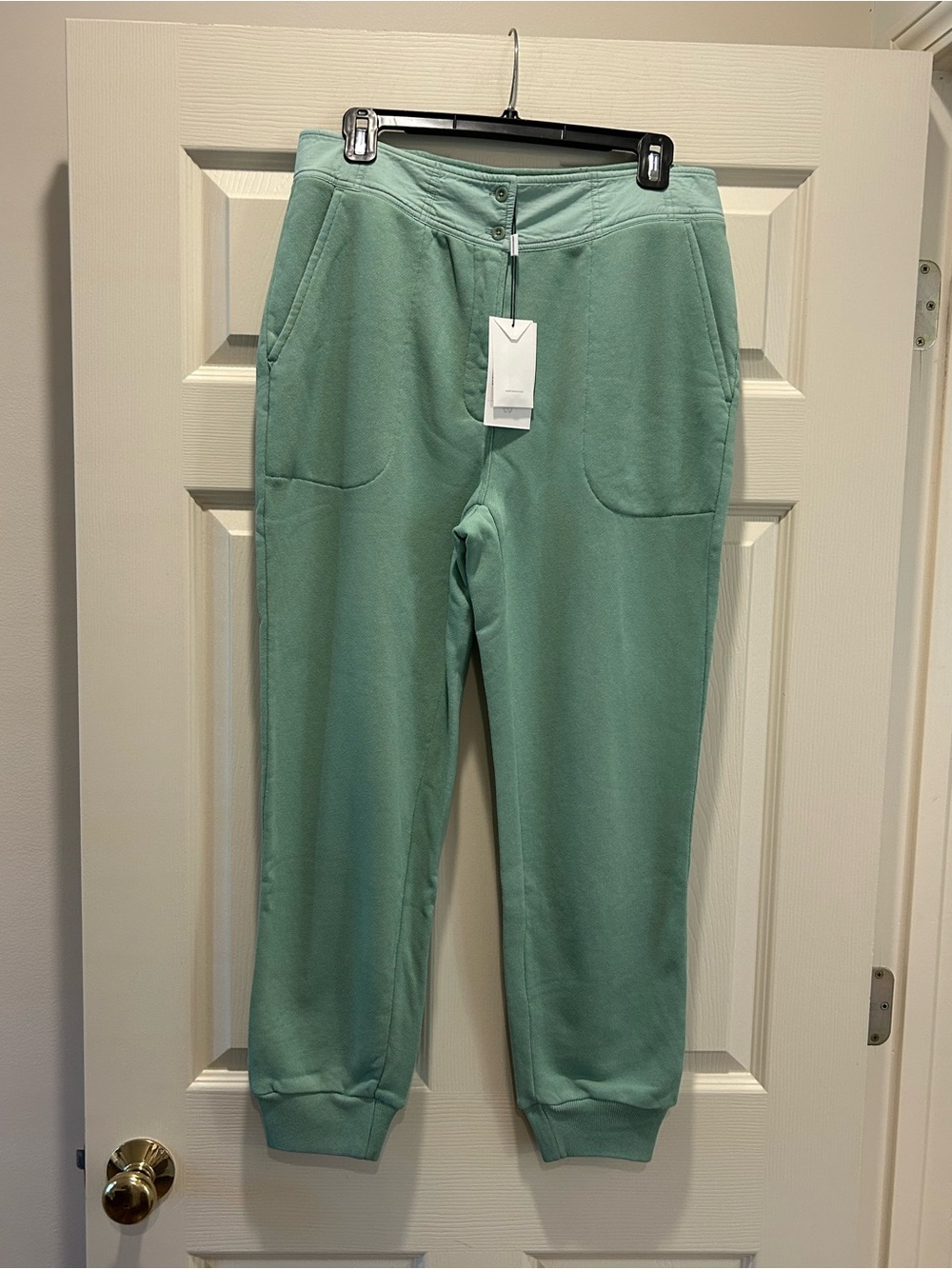 Something Navy Mint Green Sweatshirt